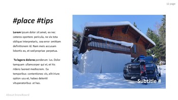 有关单板滑雪的基本技巧和窍门 简单的Google幻灯片模板_12