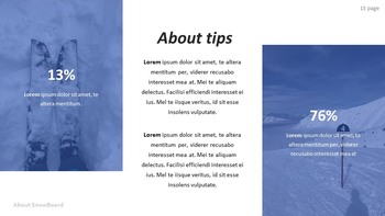 有关单板滑雪的基本技巧和窍门 简单的Google幻灯片模板_15