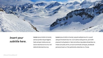 有关单板滑雪的基本技巧和窍门 简单的Google幻灯片模板_19