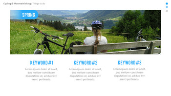 山地骑行 PowerPoint演示设计_23