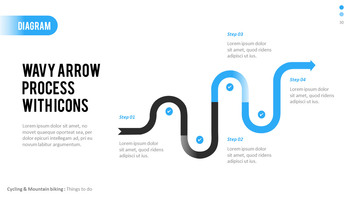 山地骑行 PowerPoint演示设计_31