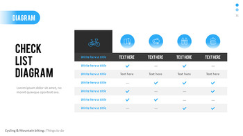 山地骑行 PowerPoint演示设计_32