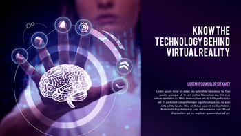 虚拟现实（VR） 简单的PowerPoint模板设计_19