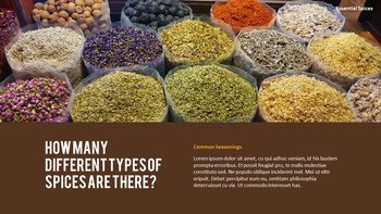 허브와 향신료의 차이점은 무엇입니까? 파워포인트 프레젠테이션 샘플_14