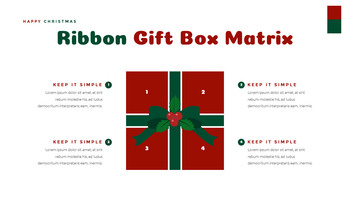 Regalo di Natale Modelli di business PowerPoint_13