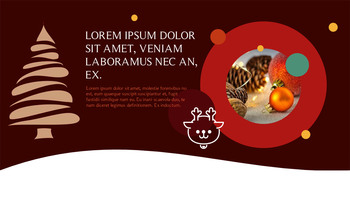 圣诞节快乐 设计简要模板_05