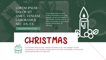 圣诞节快乐 设计简要模板_06