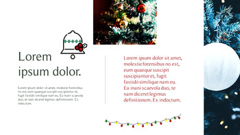 圣诞节快乐 设计简要模板_14