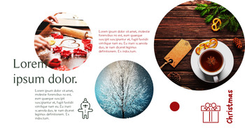 圣诞节快乐 设计简要模板_15