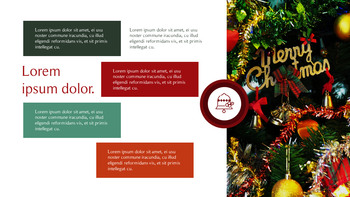 圣诞节快乐 设计简要模板_17