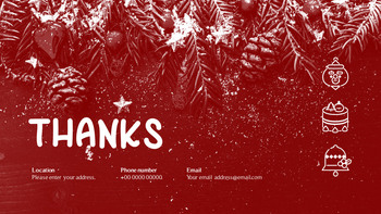 圣诞节快乐 设计简要模板_40