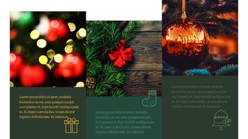 Fröhliche Weihnachten Einfache Google Slides_09