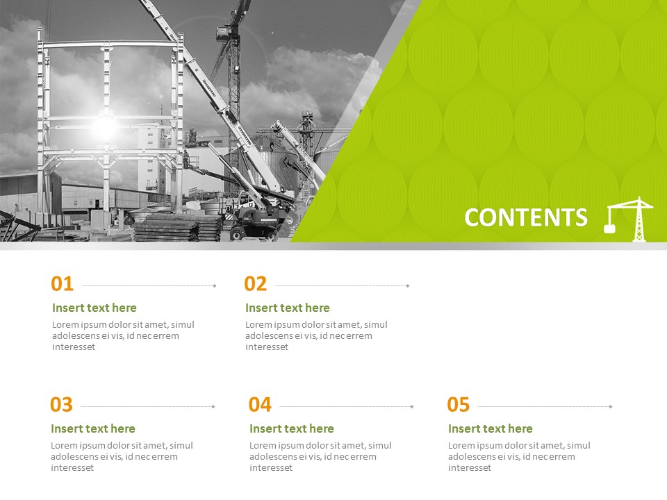 Construction - Free Powerpoint Sample