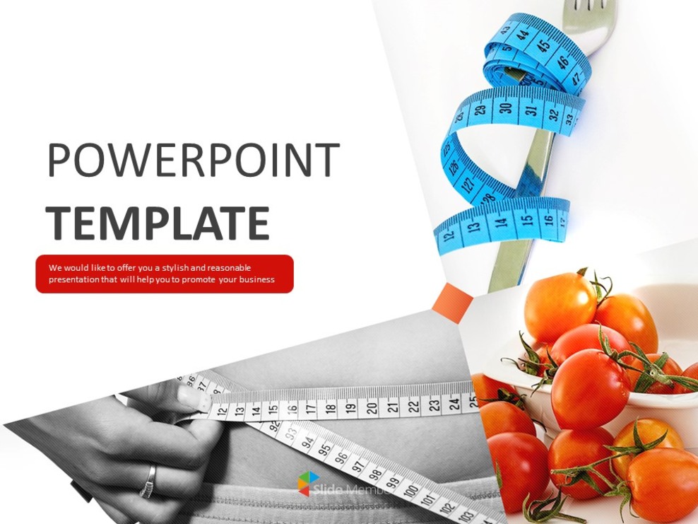 Risoluzione dieta il giorno di Capodanno - Modello di design gratuito_01