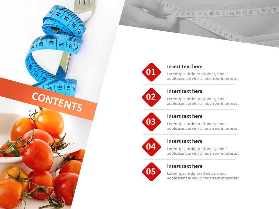 Risoluzione dieta il giorno di Capodanno - Modello di design gratuito_02