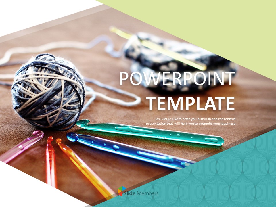 Knitting Free Presentation Templates
