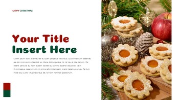 クリスマスプレゼント プレゼンテーションのためのGoogleのスライドテンプレート_23