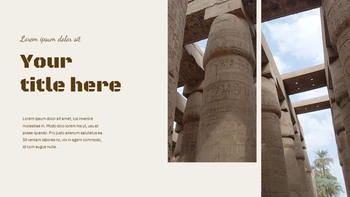 ÄGYPTEN Einfache Präsentation Google Slides Vorlage_27