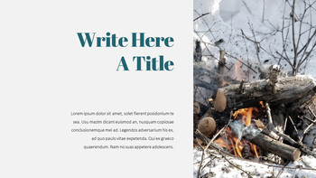 冬季旅行 PowerPoint布局_05