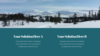 冬季旅行 PowerPoint布局_06