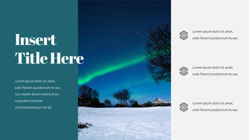 冬季旅行 PowerPoint布局_11