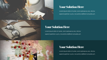 冬季旅行 PowerPoint布局_13