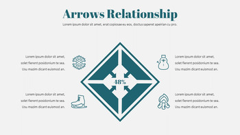 冬季旅行 PowerPoint布局_24