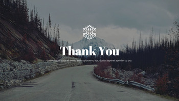 冬季旅行 PowerPoint布局_40