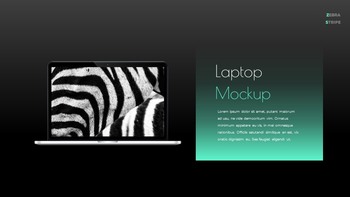 Zebra Stripe Simple Google Presentation_39