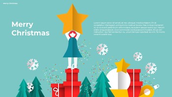 クリスマスのおもちゃ シンプルなGoogleのスライド_17