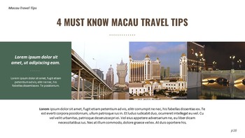 Viaje a Macao Diseño de diapositivas fácil_16