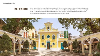 Viaje a Macao Diseño de diapositivas fácil_23