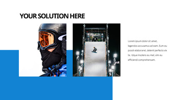 冬季运动 简单的演示模板_19