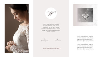 아름다운 결혼식 비즈니스 프레젠테이션 PPT_04