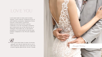 아름다운 결혼식 비즈니스 프레젠테이션 PPT_09