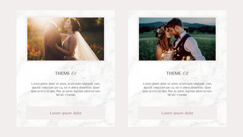 아름다운 결혼식 비즈니스 프레젠테이션 PPT_11