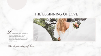 아름다운 결혼식 비즈니스 프레젠테이션 PPT_18