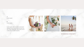 아름다운 결혼식 비즈니스 프레젠테이션 PPT_19