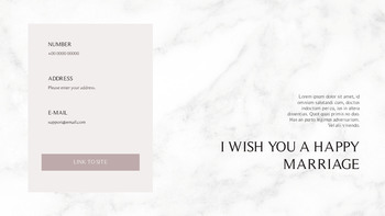 아름다운 결혼식 비즈니스 프레젠테이션 PPT_39