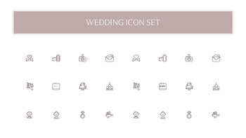 아름다운 결혼식 비즈니스 프레젠테이션 PPT_40