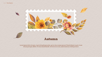 四个季节水彩设计 最佳演示设计_12