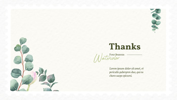 四个季节水彩设计 最佳演示设计_40