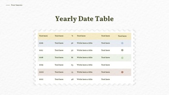 Four Seasons Watercolor Design Presentation Google Slides Templates