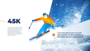 单板滑雪 PPT主题_04