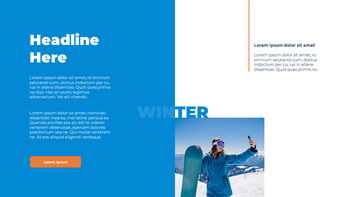 单板滑雪 PPT主题_11