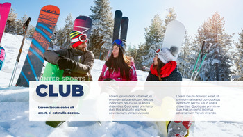 单板滑雪 PPT主题_14