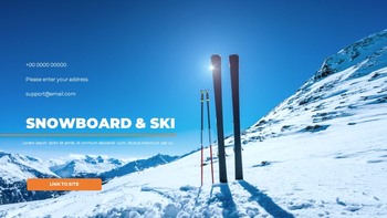 Snowboard e sci Presentazione Google Slides Modelli_40