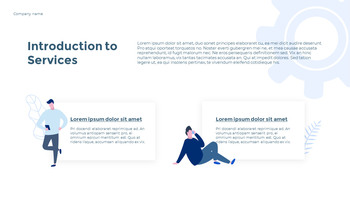 Comunicazione sui social network Moderni modelli PPT_04