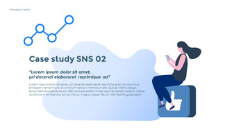 Comunicazione sui social network Moderni modelli PPT_20