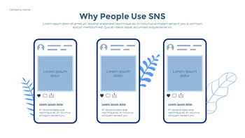 Comunicazione sui social network Moderni modelli PPT_22